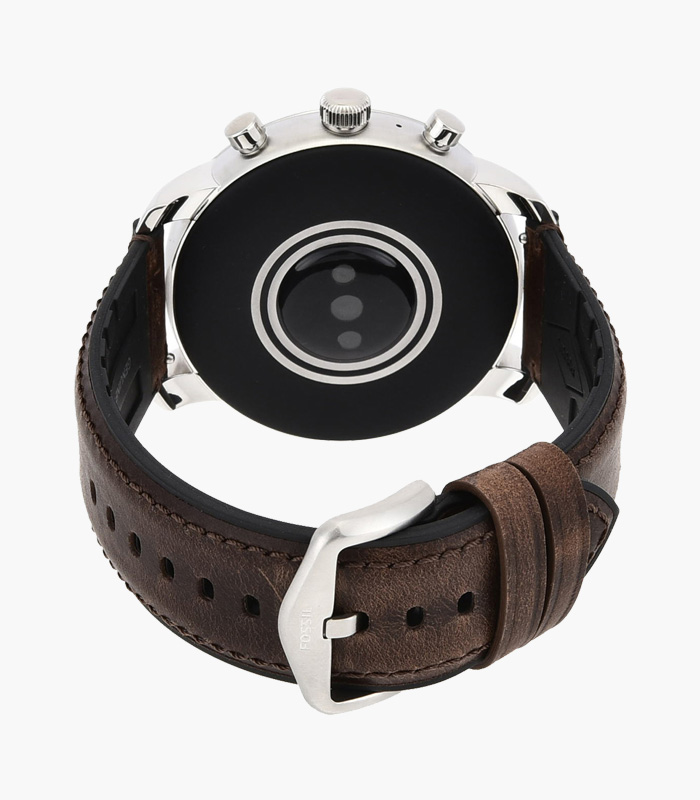Brown-Q-Explorist-HR-Leather-Smart-Watch-3
