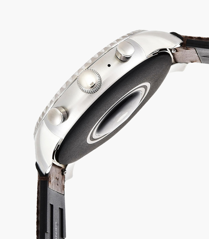 Brown-Q-Explorist-HR-Leather-Smart-Watch-4