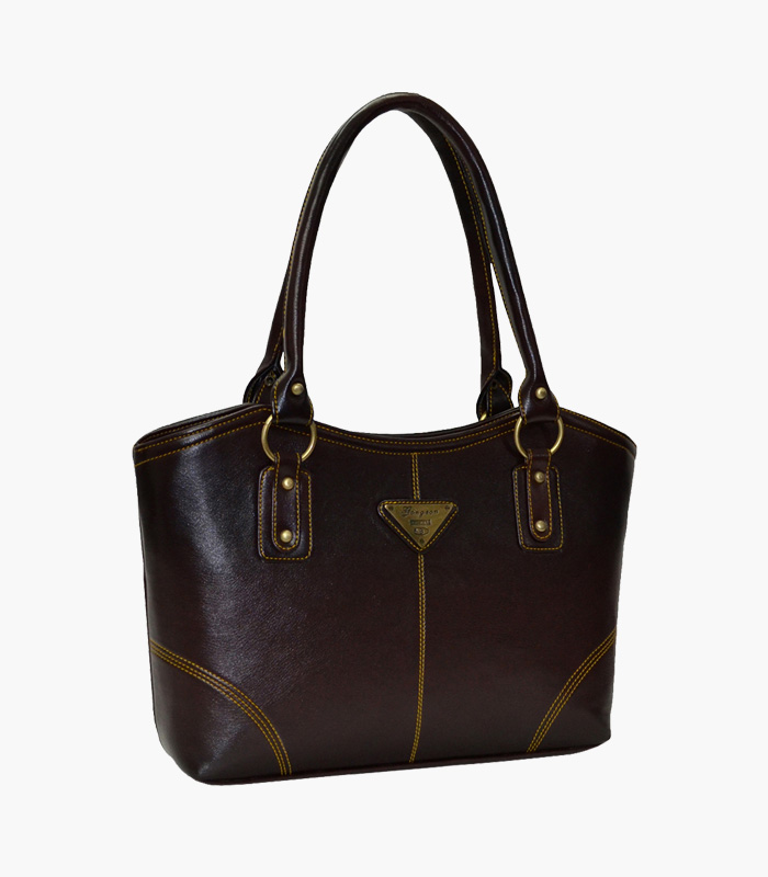 Brown-Self-Design-Shoulder-Bag-3