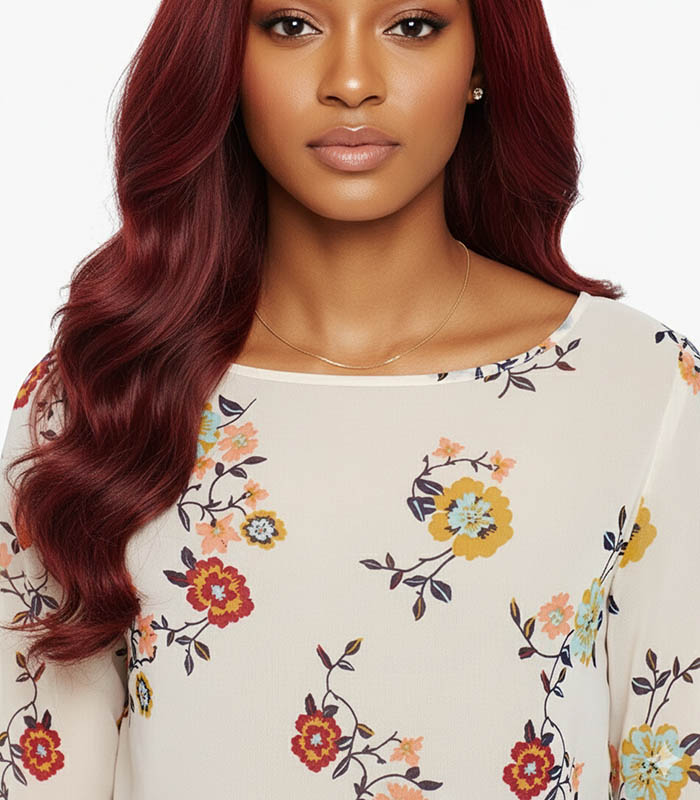 Off White Printed Top 1