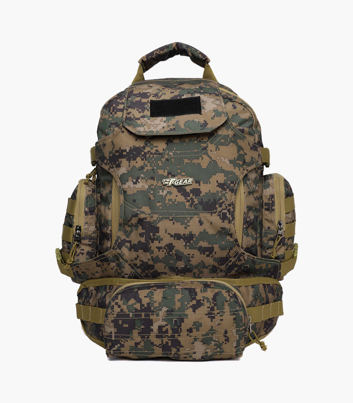 Unisex-Green-Graphic-Military-Backpack