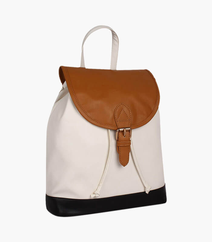 White-Tan-Brown-Colourblocked-Shoulder-Bag-3