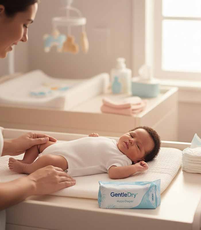 PataFasta, Baby Diaper Starter Pack - “GentleDry Hypo Diaper Starter Pack” 3