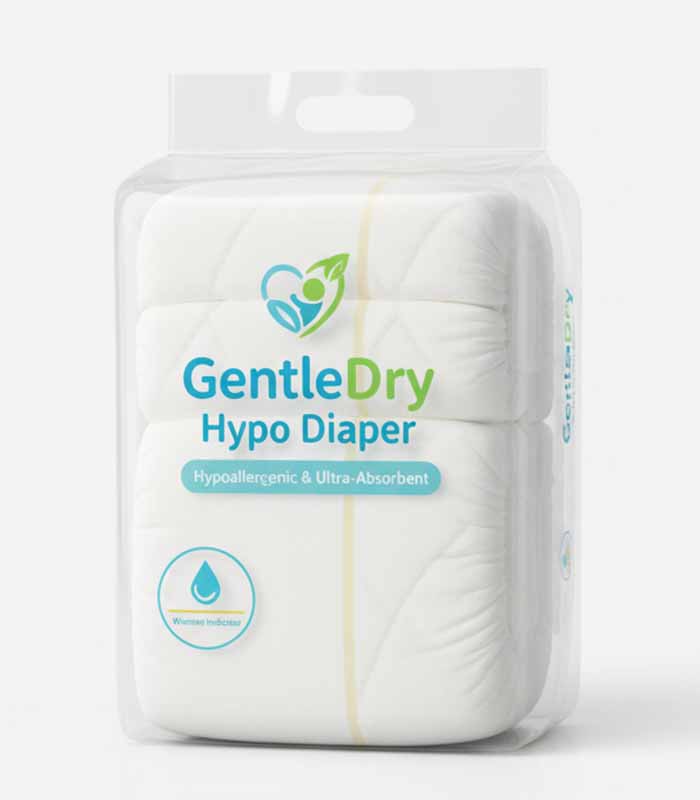 PataFasta, Baby Diaper Starter Pack - “GentleDry Hypo Diaper Starter Pack” 4