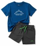 Boys’ Casual Set (Top + Shorts) - “RidgeRun Boys’ Summer Set”