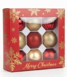 Christmas Ball Ornament Set (Boxed)
