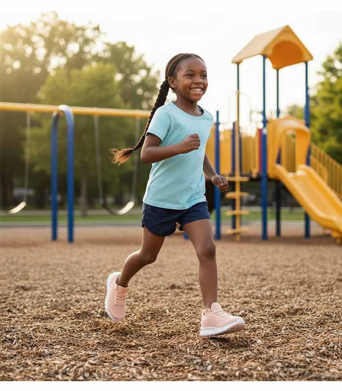 PataFasta, Girls’ Active Sneakers - “SproutRun Girls’ Flex Sneakers” 4