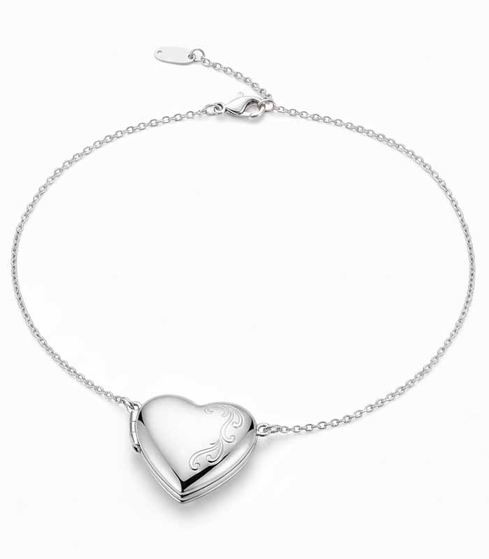 PataFasta, Heart-Shaped Locket Necklace 5