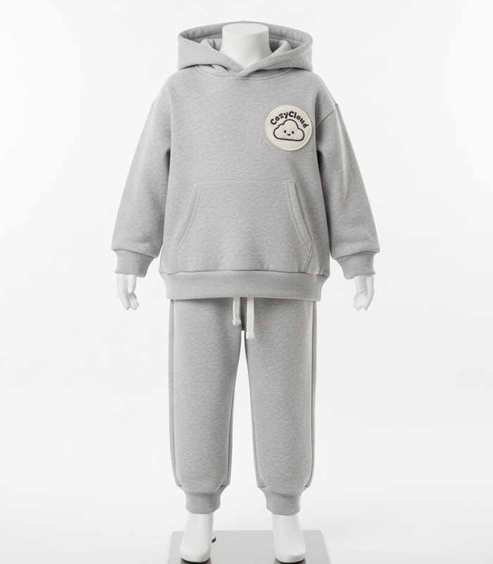 PataFasta, Kids’ Hoodie & Joggers Set - “CozyCloud Kids’ Hoodie Set” 3