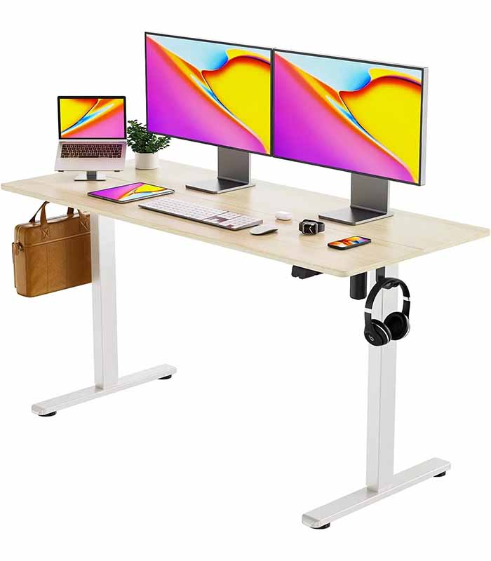 PataFasta, Modern Height Home Office Table Standing Electric Desk 1