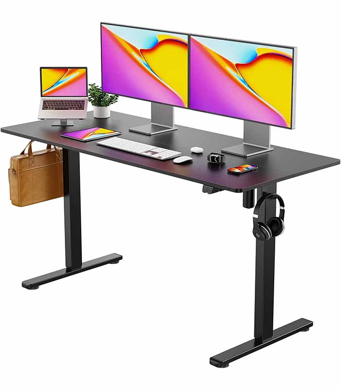 PataFasta, Modern Height Home Office Table Standing Electric Desk 2