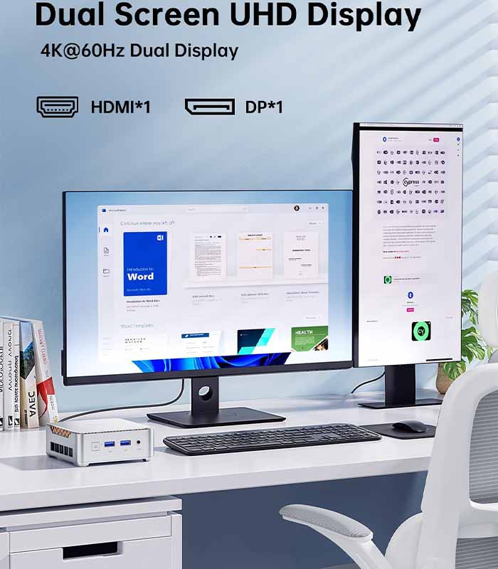 PataFasta, PC Windows 11 Intel Core I9 8950HK N5095A Desktop Pc Gaming Computer 16GB DDR4, 2TB HDD 5