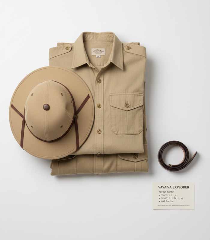 PataFasta, Safari Costume - “Savanna Explorer Safari Outfit” 3
