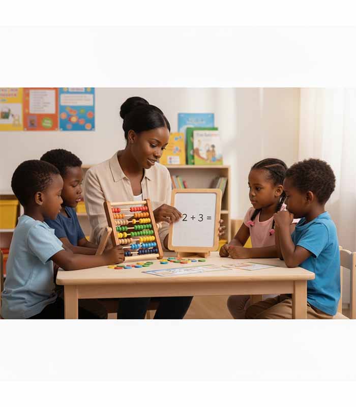 PataFasta, ScientificMath Counting Aids - “CountMate Abacus & Number Board Combo” 1