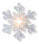 LED Snowflake String Lights