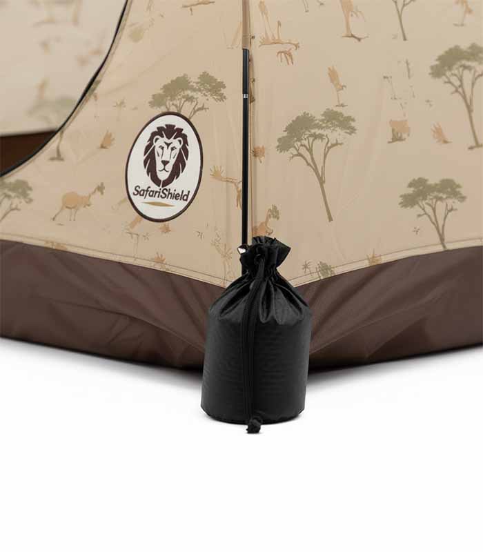 PataFasta, Sunshades - “SafariShield Pop-Up Sunshade Tent” 2