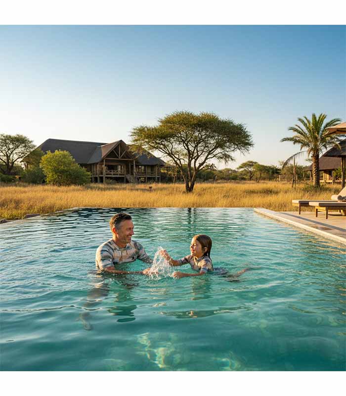 PataFasta, Swimming Costume - “AquaSafari Unisex Swimwear” 1