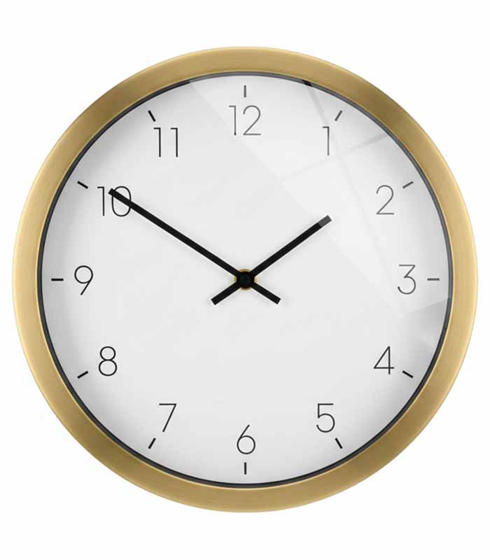 PataFasta, Wall Clock - TimeLine Minimalist Wall Clock (Silent Sweep) 1
