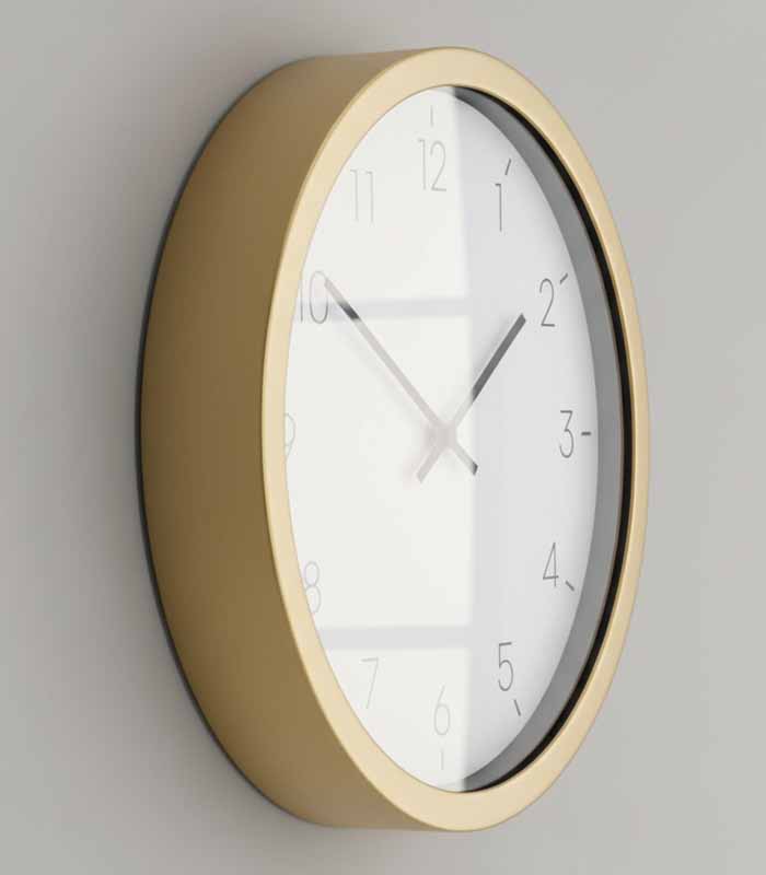 PataFasta, Wall Clock - TimeLine Minimalist Wall Clock (Silent Sweep) 4