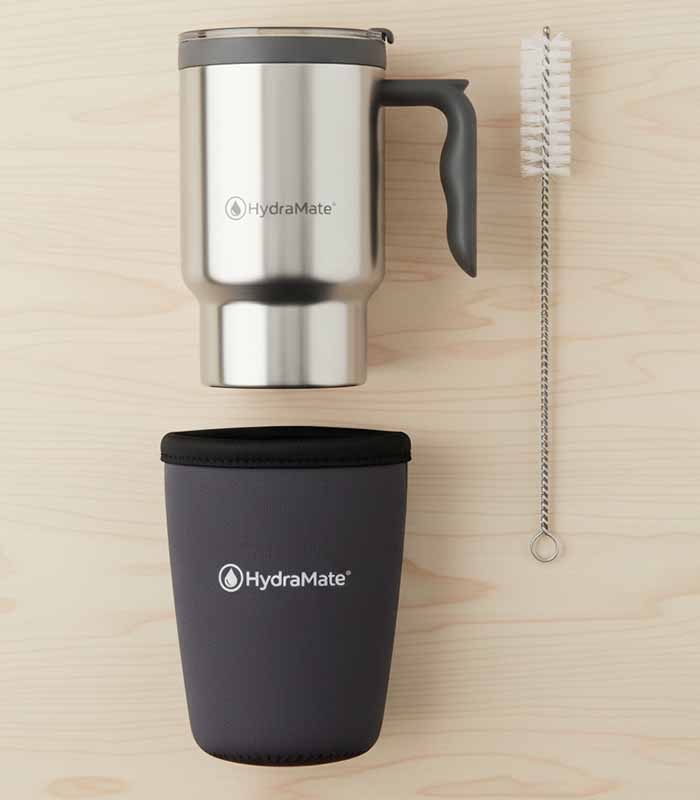 PataFasta, Water Mug - “HydraMate Stainless Steel Travel Mug” 7