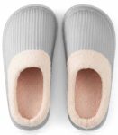 Women's Fuzzy Lined Indoor House Slippers